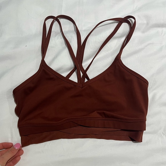 Dark red sports bra - Picture 2 of 3